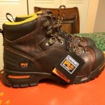 New 52562 Timberland Pro Men’s Safety Boots Brown Size 9 M