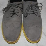COLE HAAN LUNARGRAND WINGTIP GRAY VOLT LUNAR GRAND WING TIP SIZE 12 M