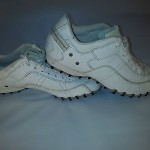 mens diesel footwear  sneakers size us 8.5 white leather