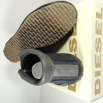 Diesel Midday Designer Sneaker gray lightly used with box