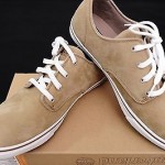 NIB TIMBERLAND EARTHKEEPERS MEN’S LIGHT BROWN LEATHER CASUAL SNEAKER SHOES 11M