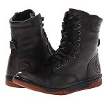 ALL NEW DIESEL TATRADIUM BUTCH ZIP BLACK LEATHER BOOTS SAINTS MENS SHOES 12/45