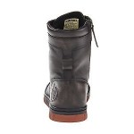 ALL NEW DIESEL TATRADIUM BUTCH ZIP BLACK LEATHER BOOTS SAINTS MENS SHOES 12/45