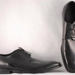 Men’s Hugo Boss Black Leather Dress Oxfords US 12