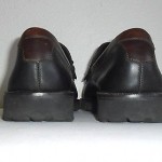 Cole Haan Men’s Size 10.5 M Black / Brown Leather Kiltie Tassel Lug Sole Loafer