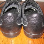 HUGO BOSS MENS BLACK LACE-UP SNEAKERS /SHOES SIZE 42