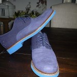 Cole Haan Air Harrison Nubuck Wool Size 13 Navy $188 Retail