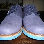 Cole Haan Air Harrison Nubuck Wool Size 13 Navy $188 Retail
