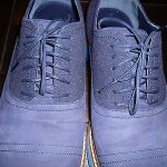 Cole Haan Air Harrison Nubuck Wool Size 13 Navy $188 Retail