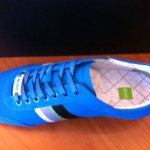 Hugo Boss Green Victoir Station Men’s Sneakers In Pastel Blue