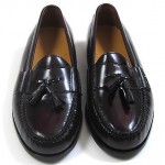 NEW COLE HAAN Mens Pinch Tassel Loafers Shoe Burgundy Leather 03507 Size 10 3E
