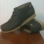 Mens Clarks Padmore 2 Navy Leather Size 10.5 Awesome Cond. LN