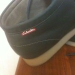 Mens Clarks Padmore 2 Navy Leather Size 10.5 Awesome Cond. LN