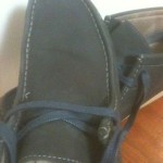 Mens Clarks Padmore 2 Navy Leather Size 10.5 Awesome Cond. LN