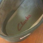 Mens Clarks Padmore 2 Navy Leather Size 10.5 Awesome Cond. LN