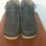 Mens Clarks Padmore 2 Navy Leather Size 10.5 Awesome Cond. LN
