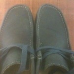 Mens Clarks Padmore 2 Navy Leather Size 10.5 Awesome Cond. LN