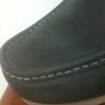 Mens Clarks Padmore 2 Navy Leather Size 10.5 Awesome Cond. LN