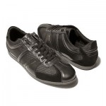 NEW $225 Hugo Boss Mens Sneakers Black 10 43 Shoes Trainers 9.5 43.5 Sport Kicks