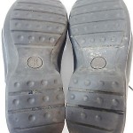 Cole Haan Black Leather Brown Trim Oxford Walking Shoes Mens 8.5 M