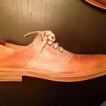 Cole Haan C08333 Pushover Saddle Two Tone Oxford 9.5 tan leather shoe $268 New