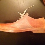 Cole Haan C08333 Pushover Saddle Two Tone Oxford 9.5 tan leather shoe $268 New