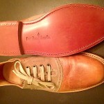 Cole Haan C08333 Pushover Saddle Two Tone Oxford 9.5 tan leather shoe $268 New