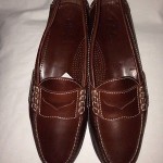 COLE HAAN COUNTRY TOBACCO BROW LEATHER SLIP ON