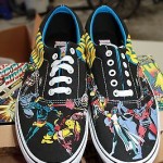 Vans Era X-Men Marvel Comics Men’s Shoes Size 11 Black Flat Skate Sneakers