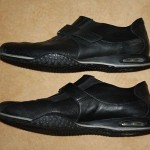 Men’s COLE HAAN Leather Shoes, Loafers with Nike Air, Black – Size 12 M