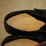 Men’s COLE HAAN Leather Shoes, Loafers with Nike Air, Black – Size 12 M