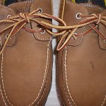 TIMBERLAND MENS TAN LEATHER BOAT DECK LOAFERS CASUAL SHOES SIZE 11.5 M US
