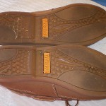 TIMBERLAND MENS TAN LEATHER BOAT DECK LOAFERS CASUAL SHOES SIZE 11.5 M US