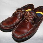 TIMBERLAND MENS DARK BROWN LEATHER BOAT DECK LOAFERS CASUAL SHOES SIZE 13