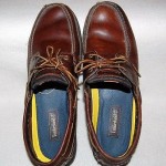 TIMBERLAND MENS DARK BROWN LEATHER BOAT DECK LOAFERS CASUAL SHOES SIZE 13