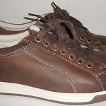 COLE HAAN Nike Air Brown Leather Casual Sneakers Sz 8.5M