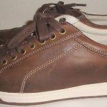 COLE HAAN Nike Air Brown Leather Casual Sneakers Sz 8.5M