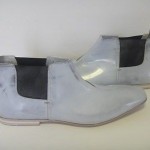 HUGO BOSS BOOTS MEN,S GRAY EU43/US10 AUTHENTIC& NEW REG$650