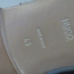 HUGO BOSS BOOTS MEN,S GRAY EU43/US10 AUTHENTIC& NEW REG$650