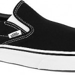 Vans Classic Slip-On Shoes In Black Size 14