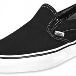 Vans Classic Slip-On Shoes In Black Size 14