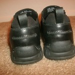 Mens Timberland GSR sz 10.5M black leather slipon comfort oxford loafer shoes
