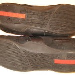 DIESEL MEN’S ZOLKIN SHOES BLACK/POPPY RED SIZE US 10 EUR 43 JPN 28