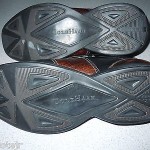 Mens COLE HAAN NIKE AIR brown black two tone OXFORD casual dress SHOES size 9.5
