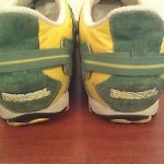 Men’s Diesel Shoes US 10 Vintage Green and Yellow Diesel