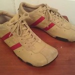 Leather Diesel VINTAGE Diesel Shoes Size 10 Men’s-Diesel Men’s Tan and Red