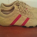 Leather Diesel VINTAGE Diesel Shoes Size 10 Men’s-Diesel Men’s Tan and Red