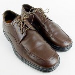 Cole Haan Nike Air Size 10 M Brown Leather Oxford Shoes EUC
