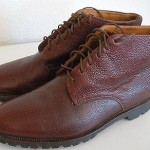 Cole Haan Mens Brown pebbled Leather Ankle Boots Size 10 M