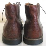 Cole Haan Mens Brown pebbled Leather Ankle Boots Size 10 M